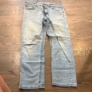 Levi's Men's Straight Jeans in Light Blue